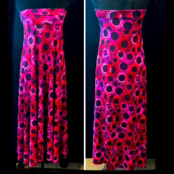 NWOT LULAROE MAXI SKIRT OR SUMMER DRESS - Picture 2 of 7